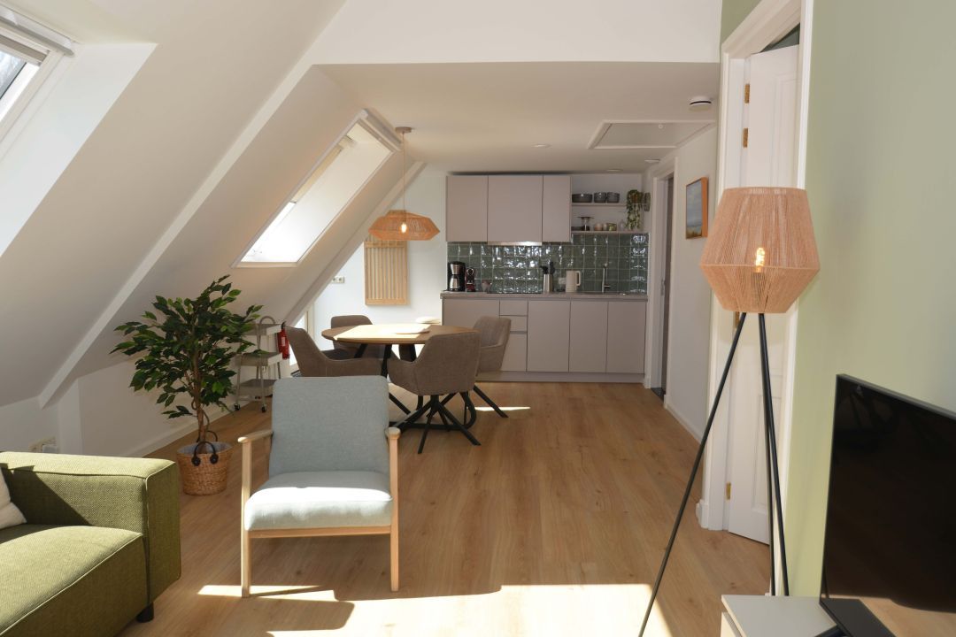 Zandbanck – Spacious 3-person apartment on the island