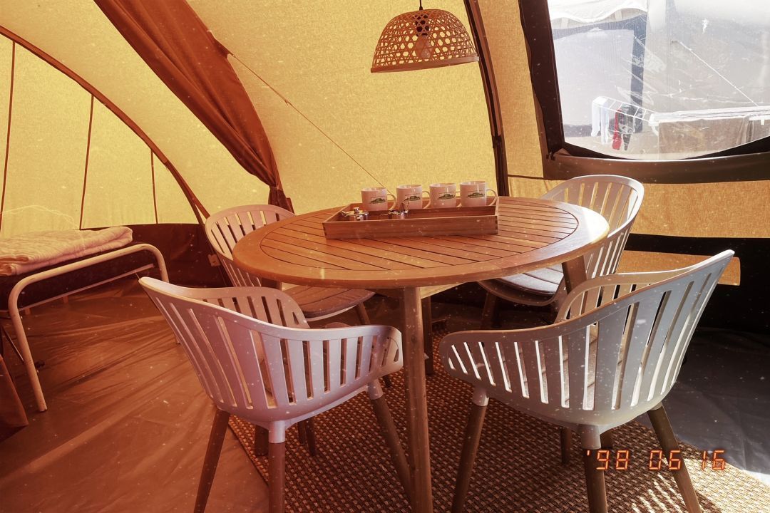 Furnished tents at Holioday farm de Oorsprong