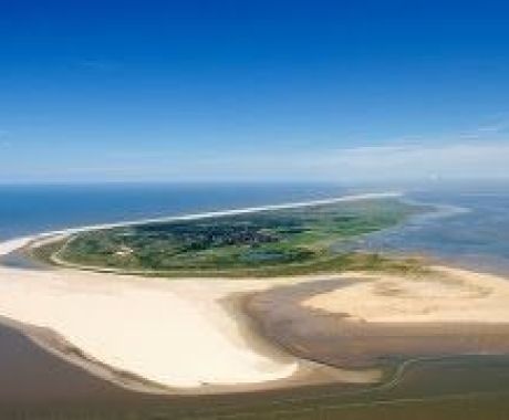 Schiermonnikoog vanuit de lucht