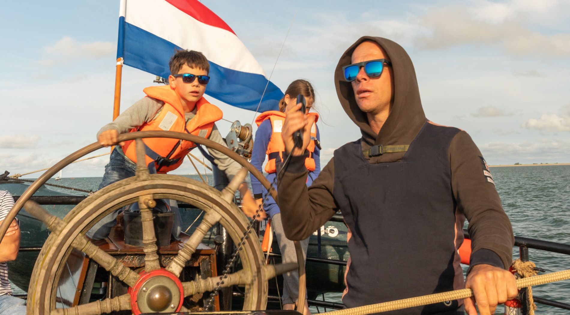 Sailing on the Wadden Sea