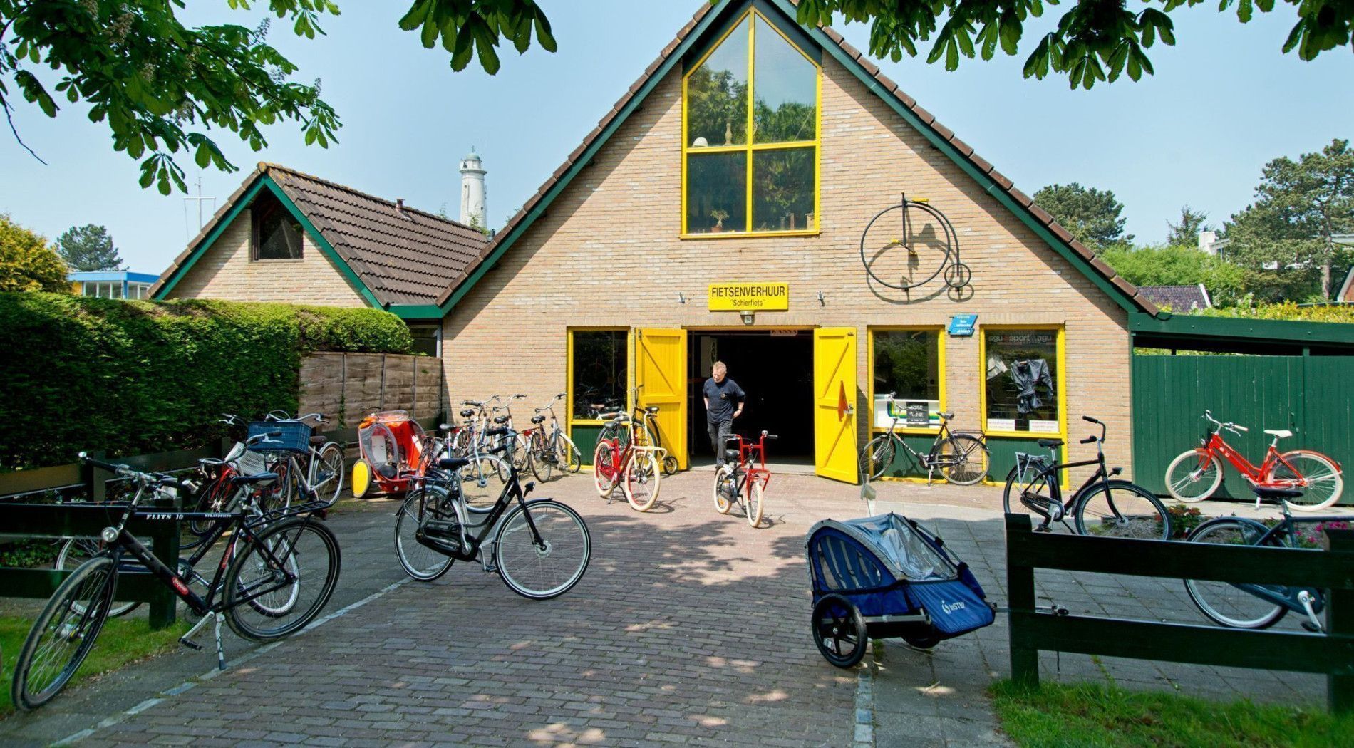 Schierfiets at island Schiermonnikoog