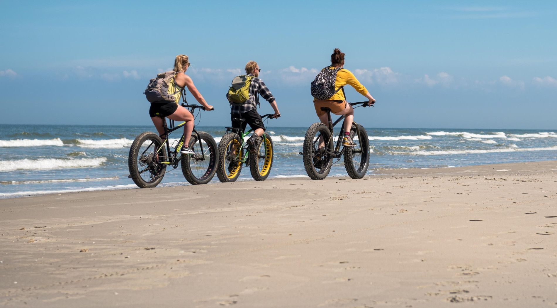 Guided fatbike tour at Schiermonnikoog island