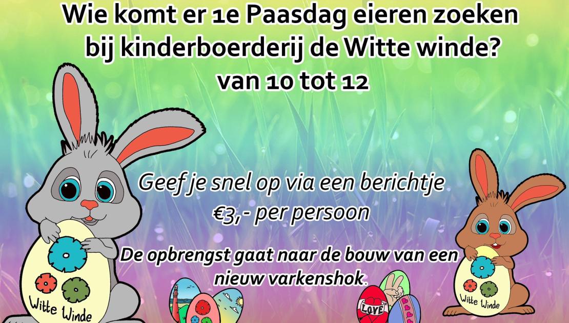 pasen op de kinderboerderij