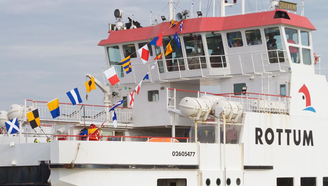 Veerbootcafé Wagenborg  op Schiermonnikoog